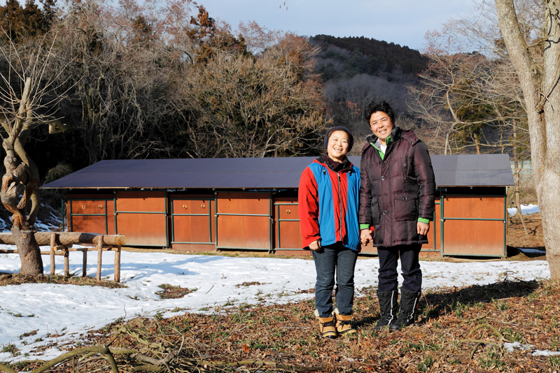 東松島市野蒜地区にある「美馬森(みまもり)ヴィレッジ」にて