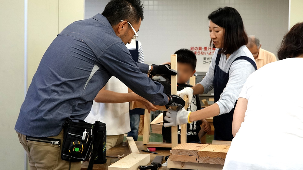 随所でサポートに入った角田さんと森田さん